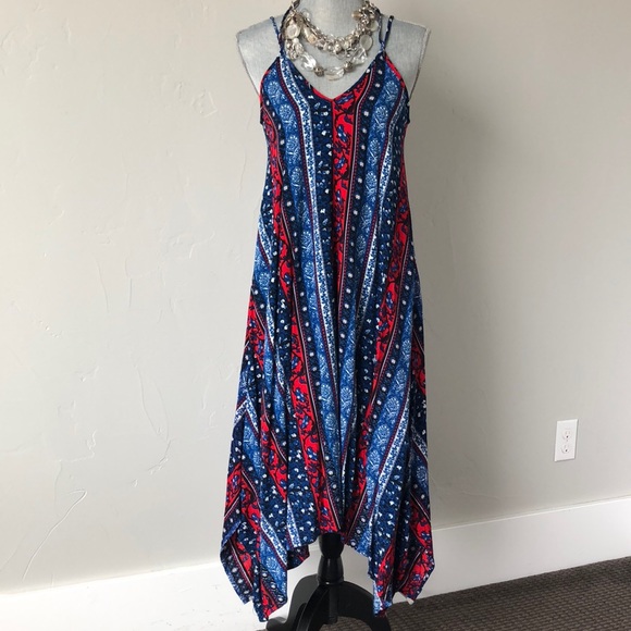 Anthropologie Dresses & Skirts - Free People boho tribal patchwork dress Anthro